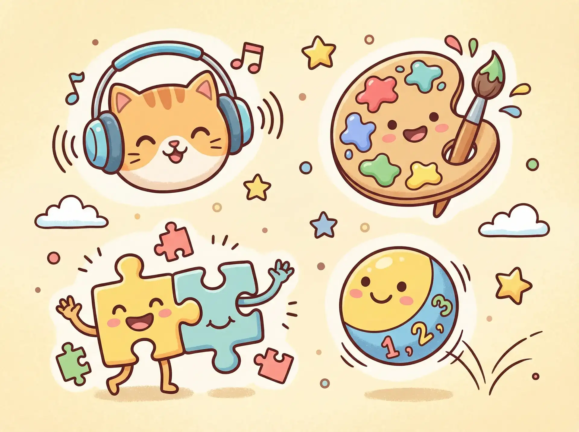小朋友的手工作品 - 第一版主官网 益智创作